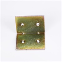 鎳色鐵角碼，家具鐵角碼60*40*40*2.0